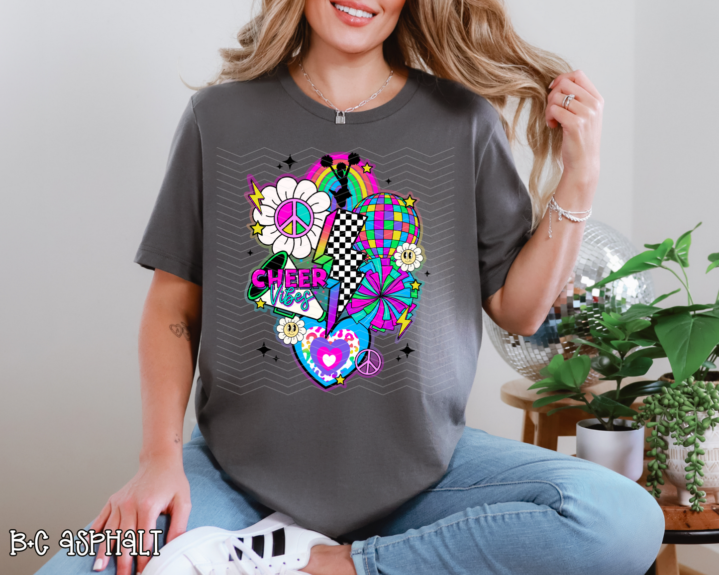 Cheer Collage | 6 Colors | DTF TRANSFER