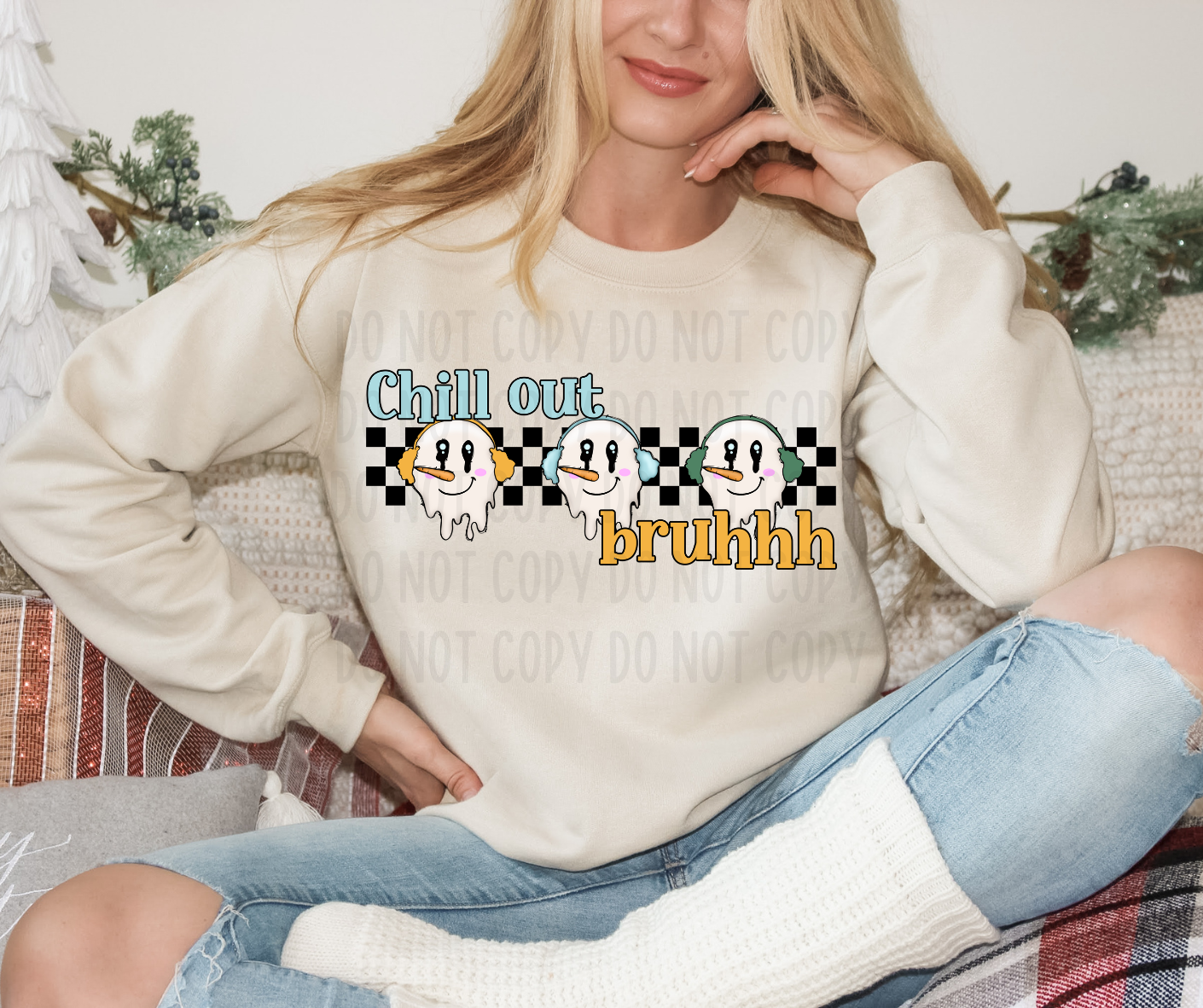 Chill Out Bruhhh | 2 COLORS | DTF TRANSFER