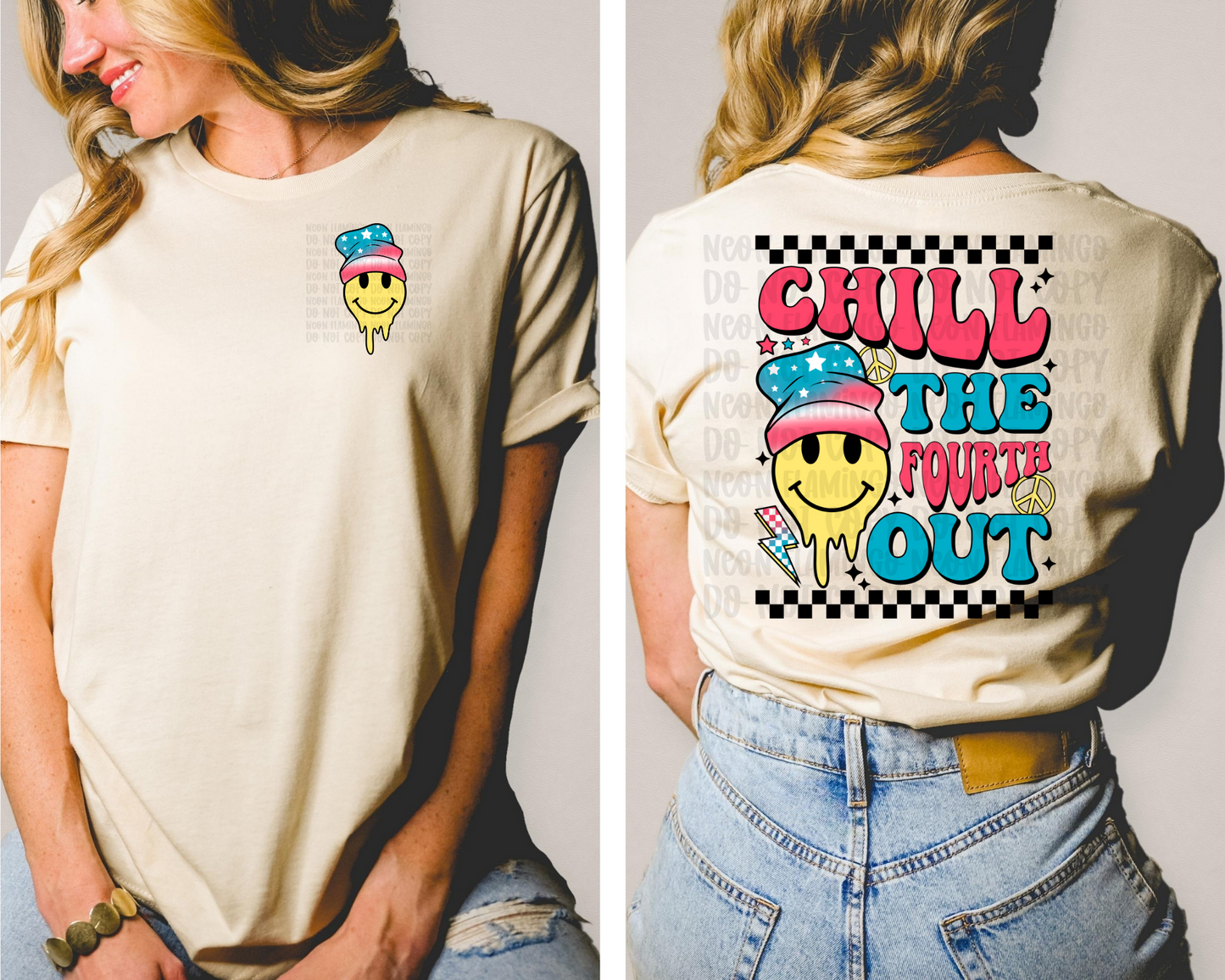 Chill the 4th Out DTF TRANSFER