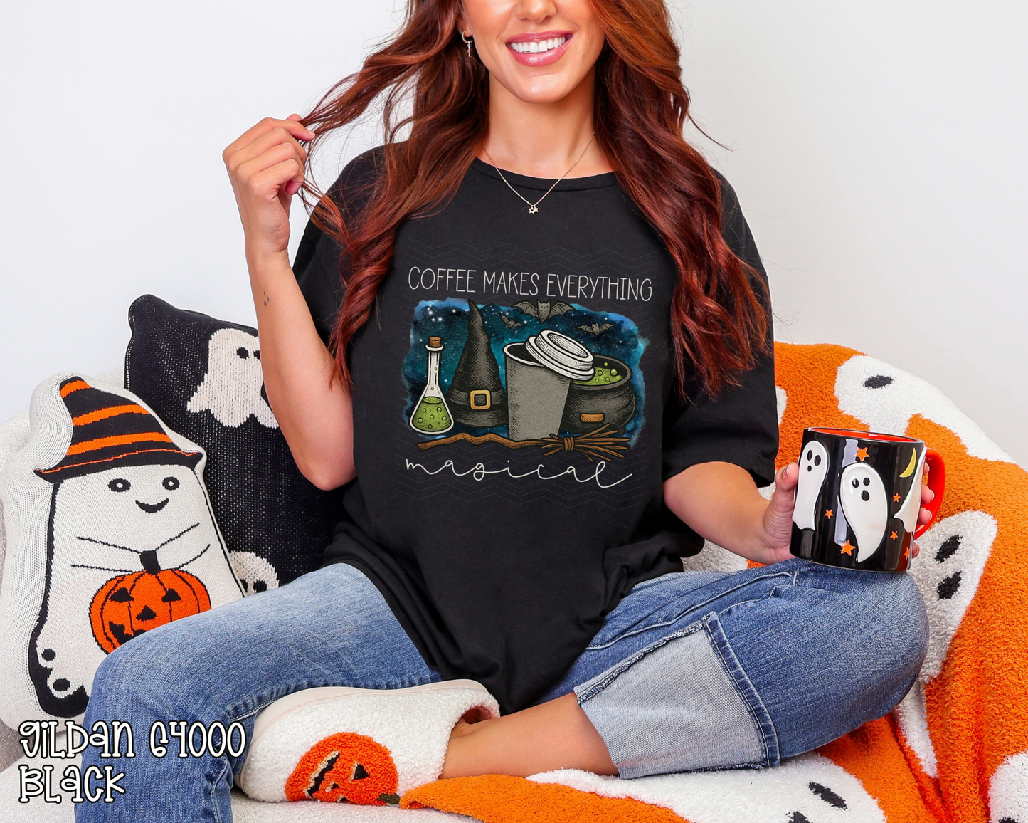 Coffee Makes Everything Magical DTF TRANSFER