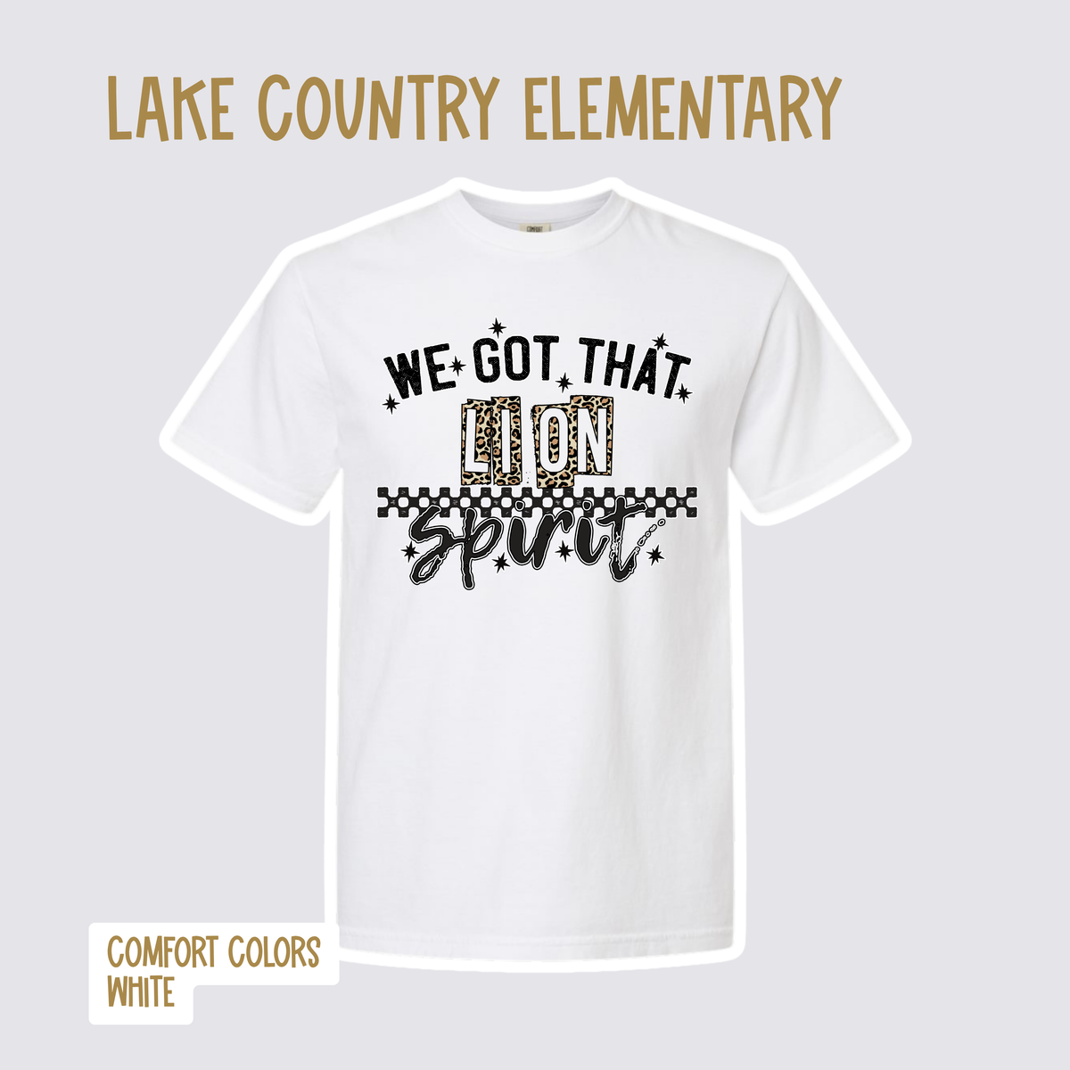 LAKE COUNTRY - YOUTH Comfort Colors Tee