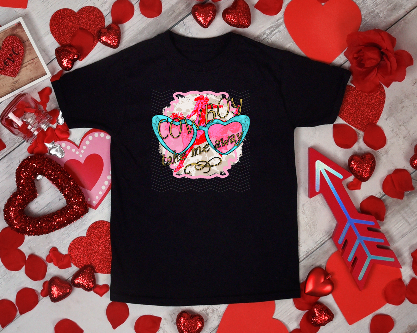 Cowboy Take Me Away DTF TRANSFER