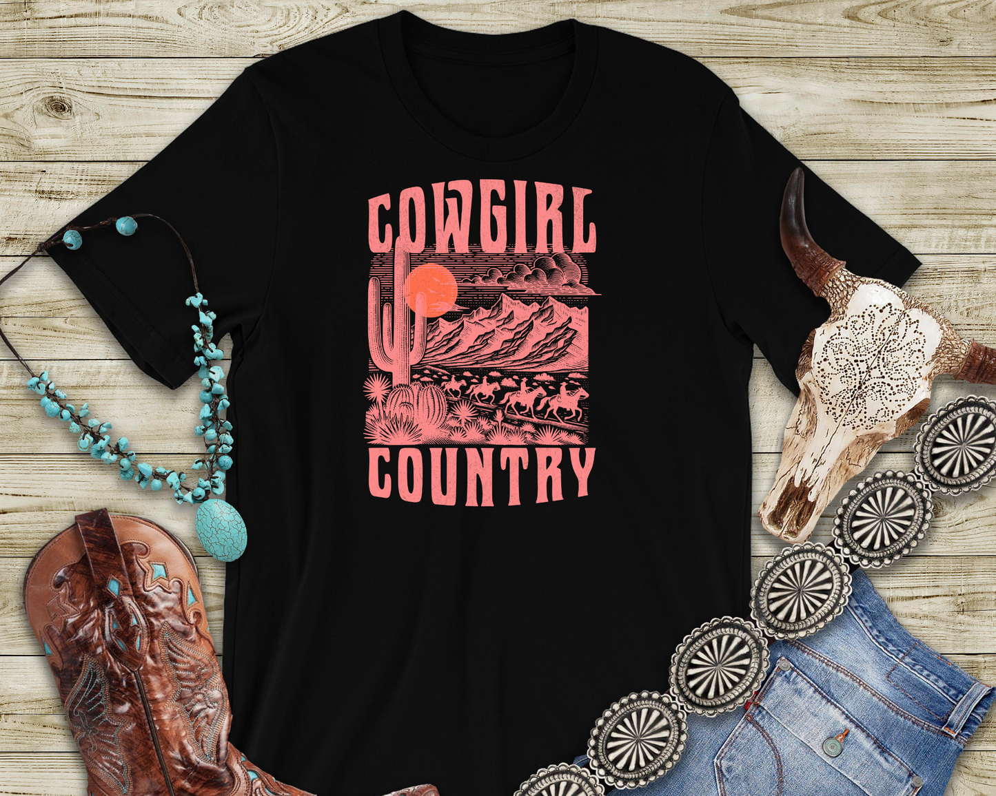 Cowgirl Country DTF TRANSFER