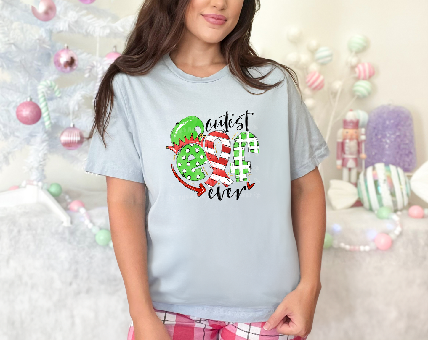 Cutest Elf Ever DTF TRANSFER