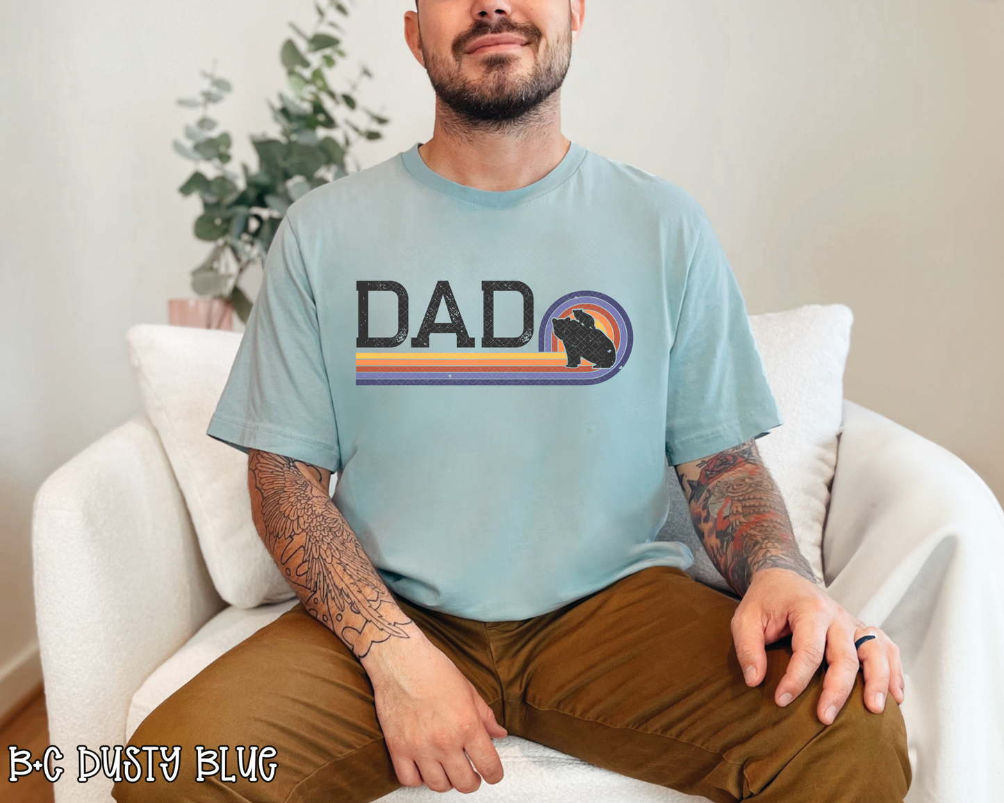 Dad Bear DTF TRANSFER