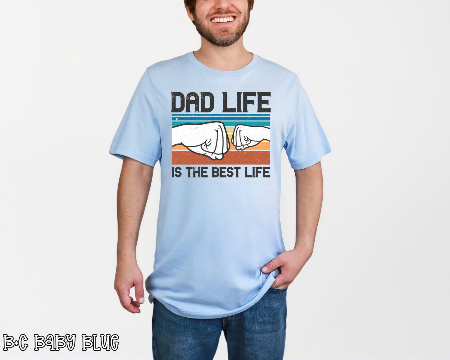 Dad Life Is The Best Life DTF TRANSFER