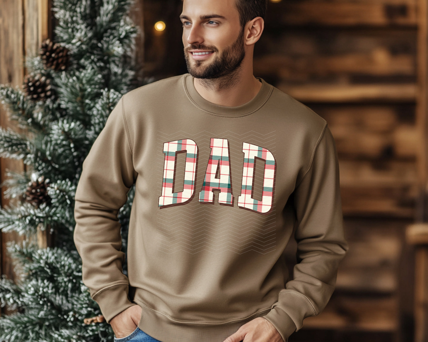 Dad Plaid DTF TRANSFER