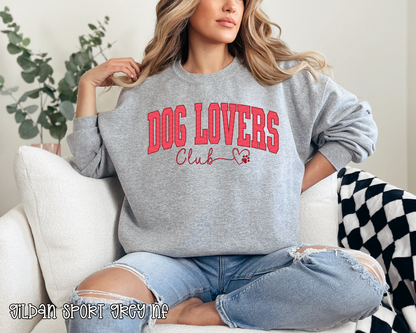 Dog Lovers Club DTF TRANSFER