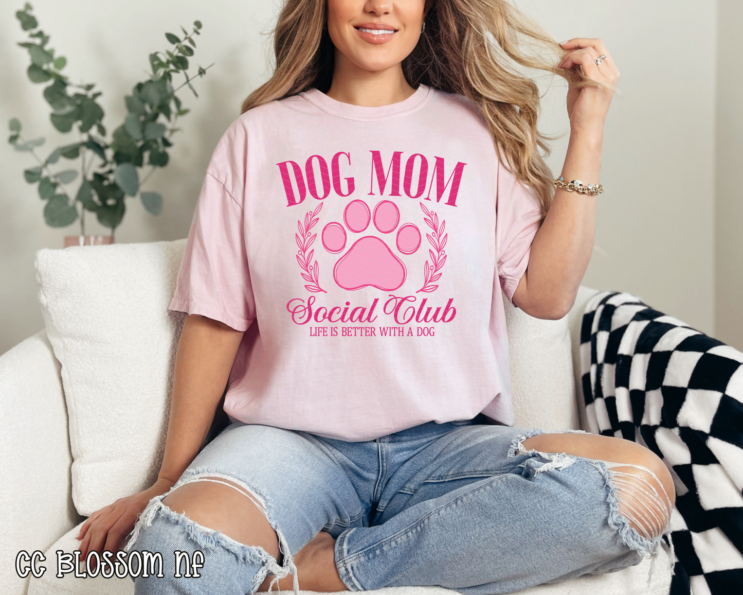 Dog Mom Social Club DTF TRANSFER