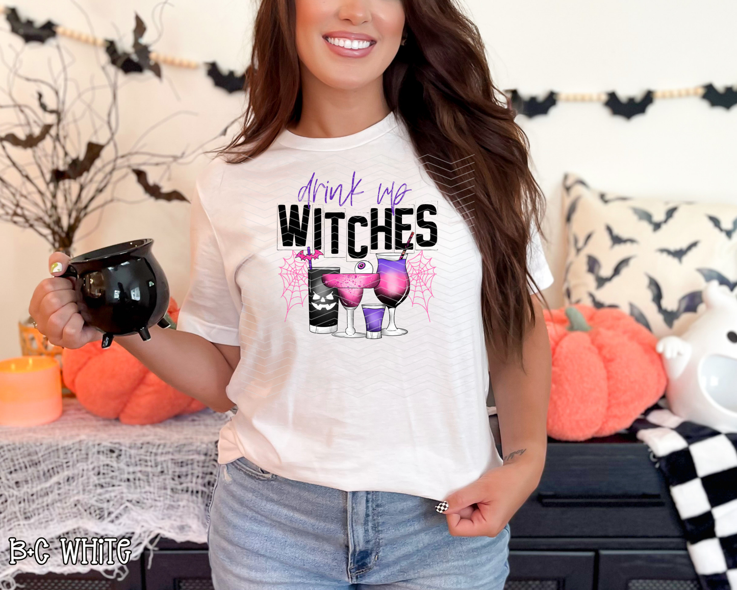 Drink Up Witches Purple DTF TRANSFER