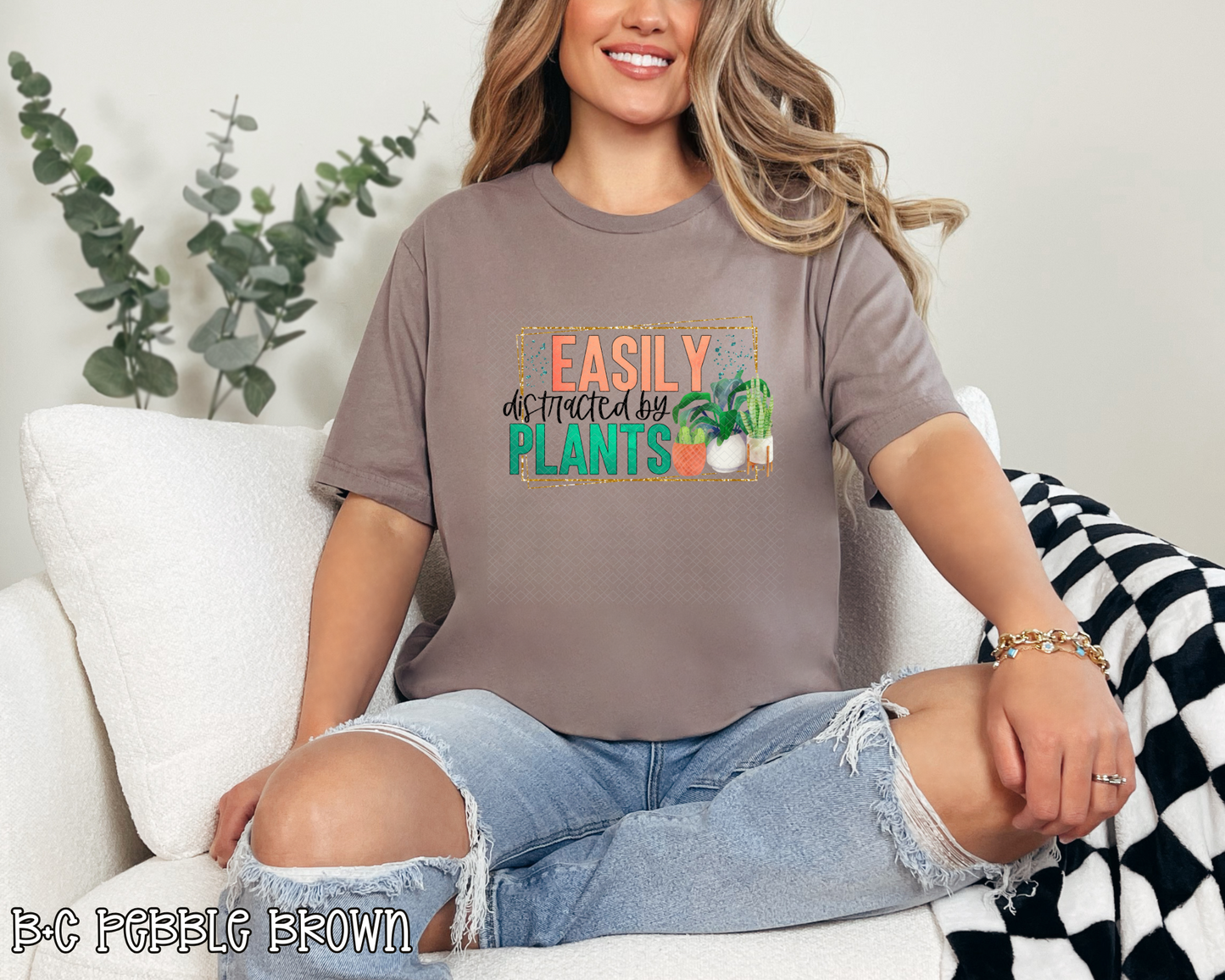 Easily Distracted By Plants DTF TRANSFER