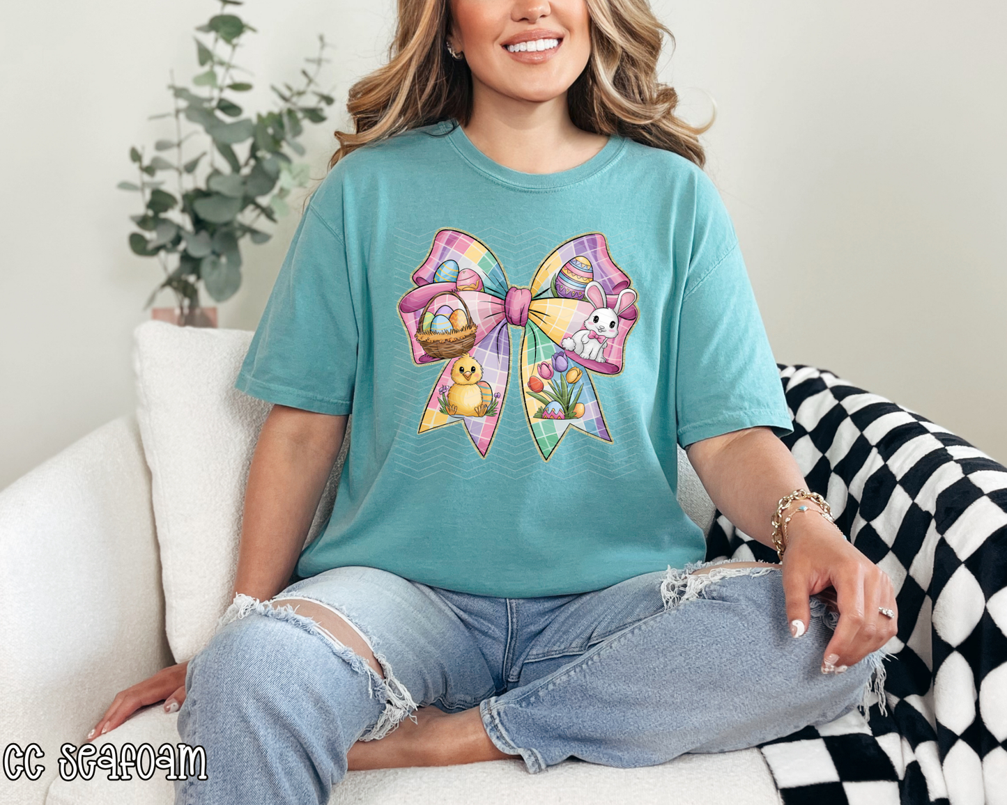 Easter Coquette Bow DTF TRANSFER