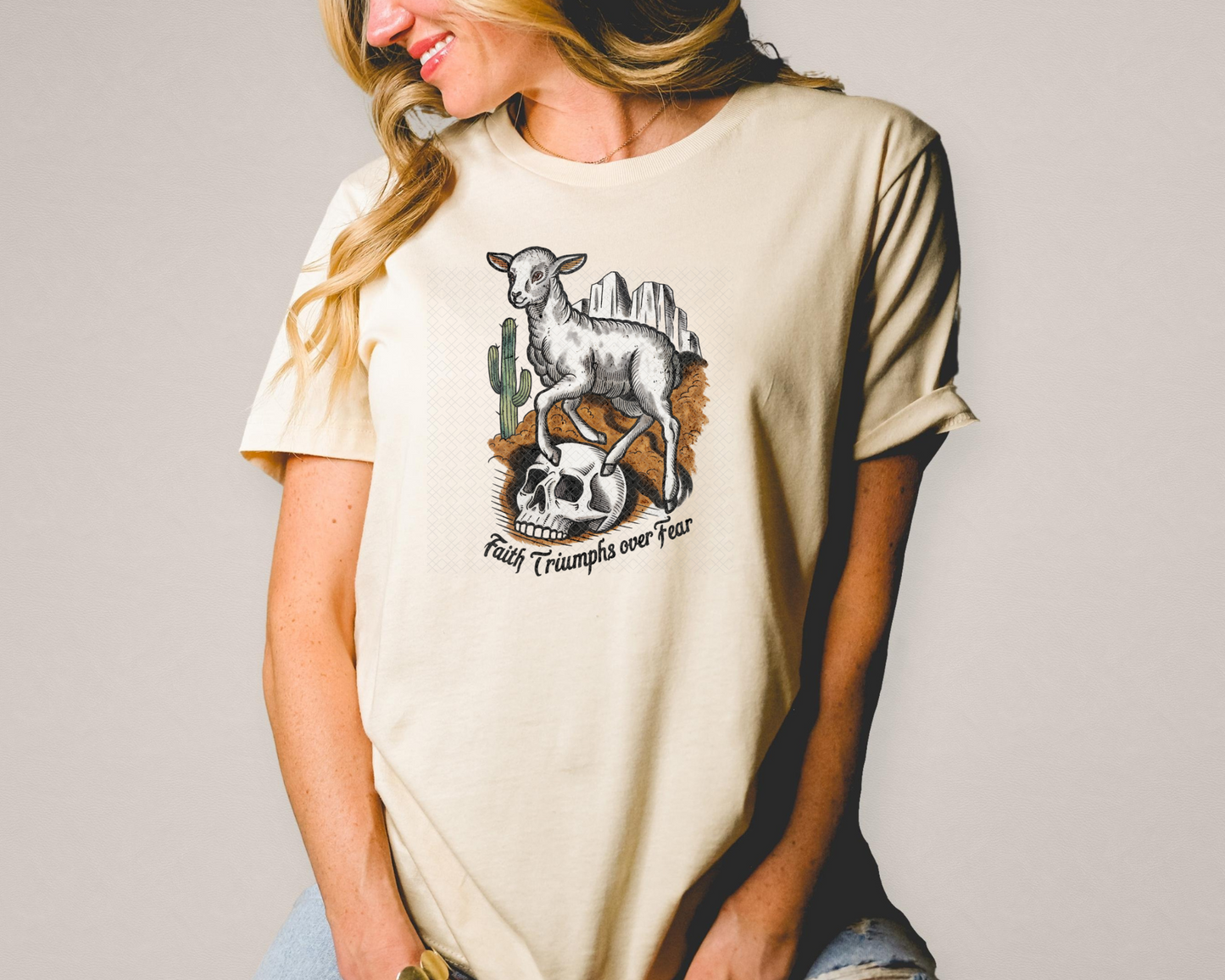 Faith Triumphs Over Fear DTF TRANSFER