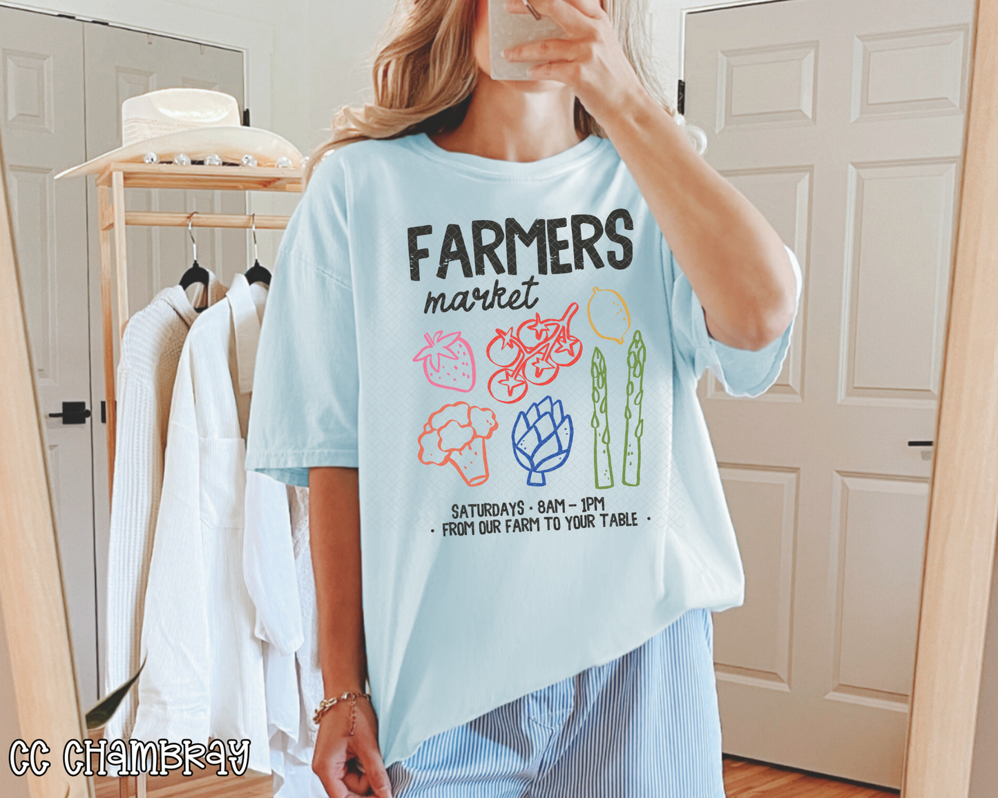 Farmers Market Hand Drawn Collection DTF TRANSFER