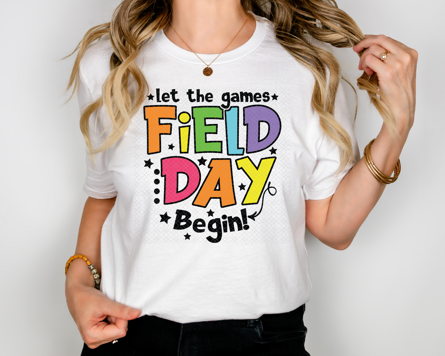 Field Day Let The Games Begin DTF TRANSFER
