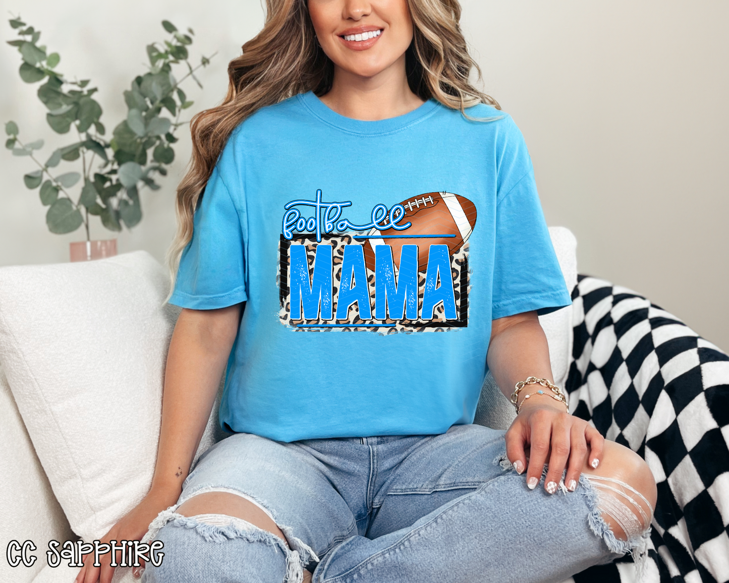Football Mama DTF TRANSFER