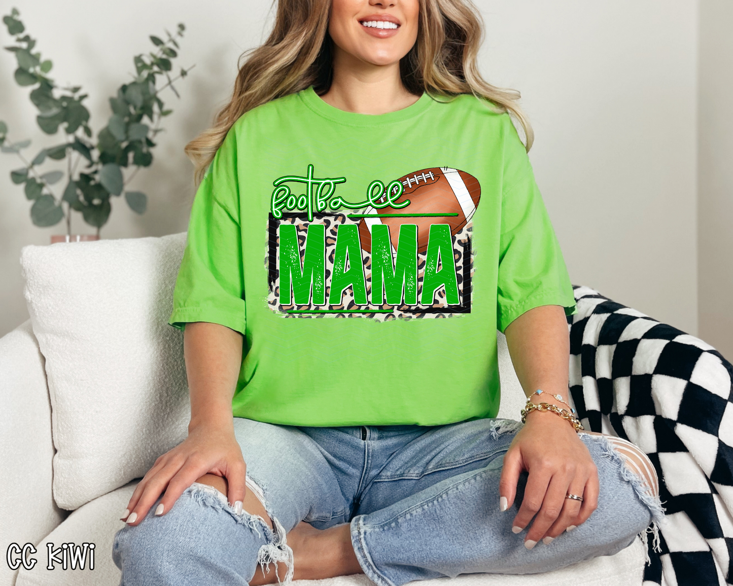 Football Mama DTF TRANSFER