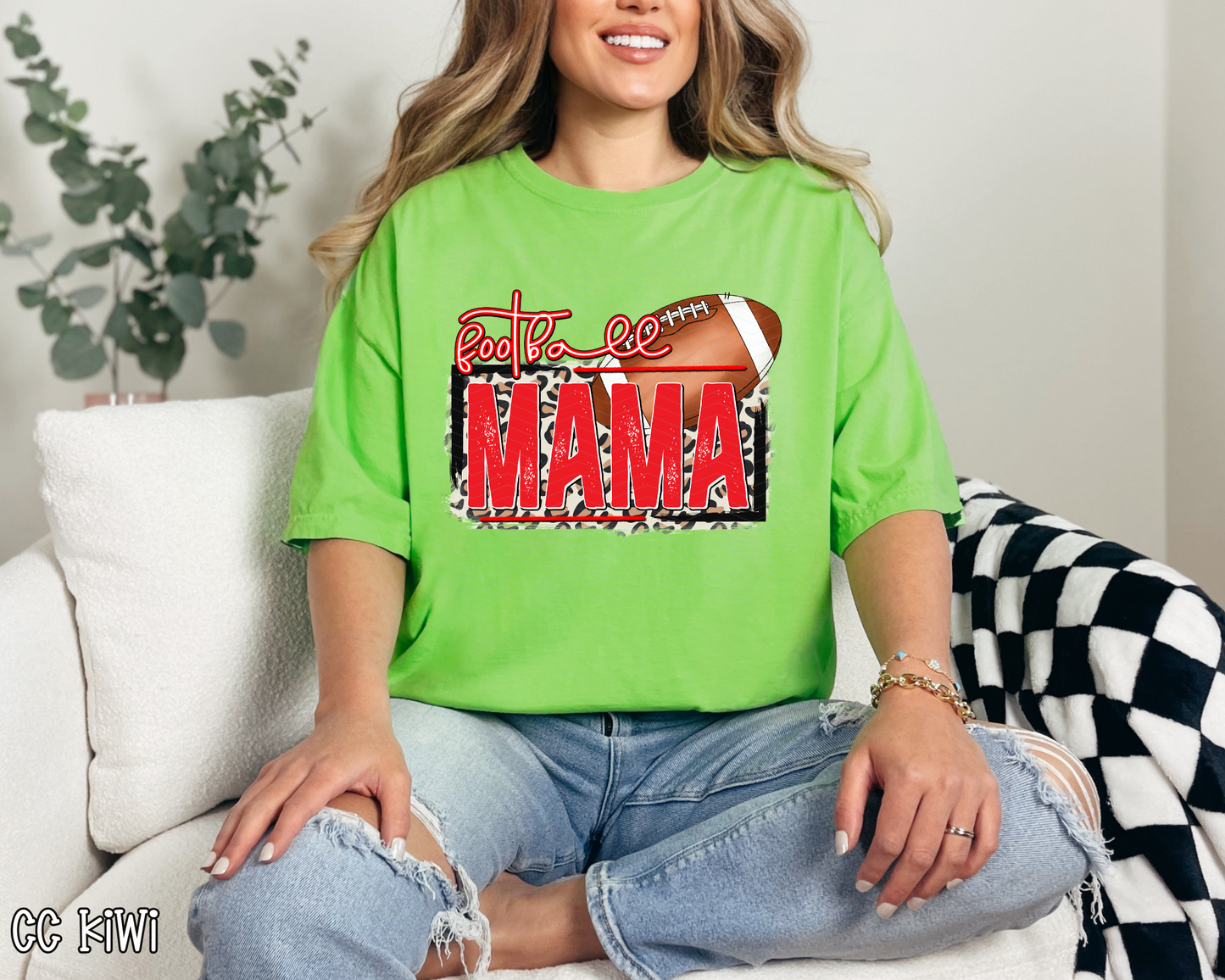 Football Mama DTF TRANSFER