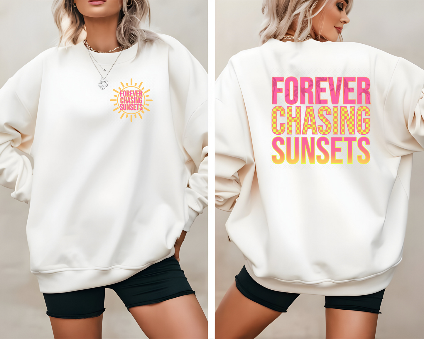 Forever Chasing Sunsets Pocket