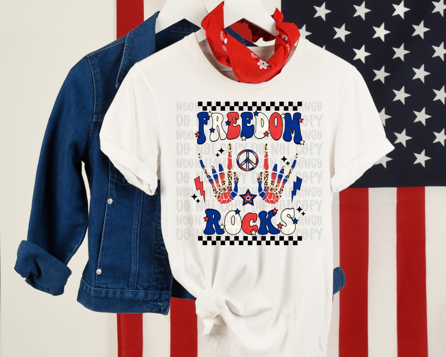 Freedom Rocks DTF TRANSFER
