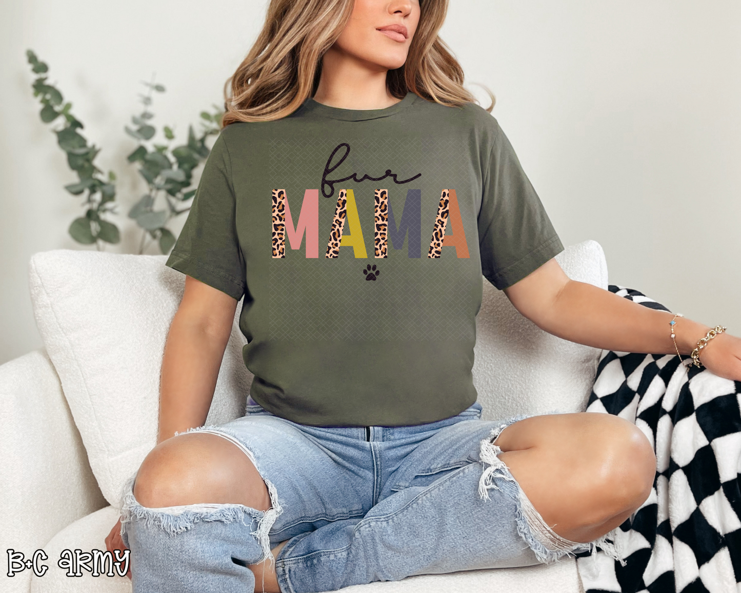 Fur Mama Half Leopard