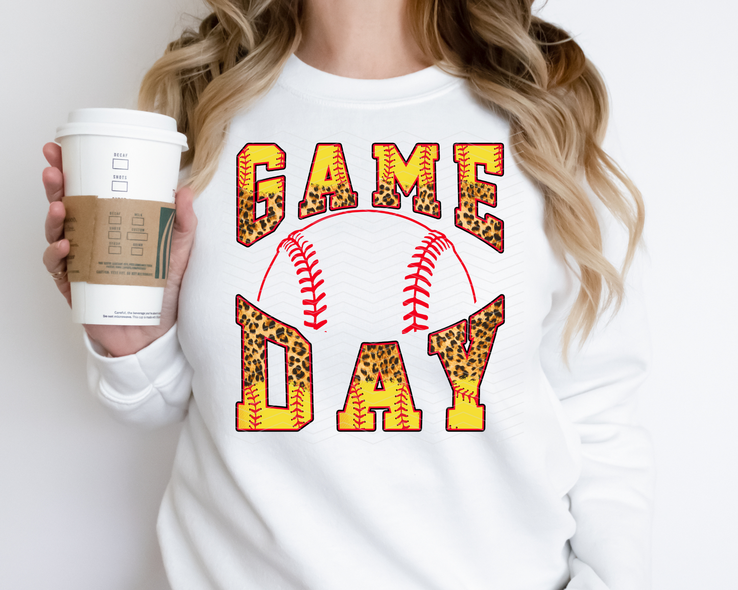 Game Day Half Leopard DTF TRANSFER