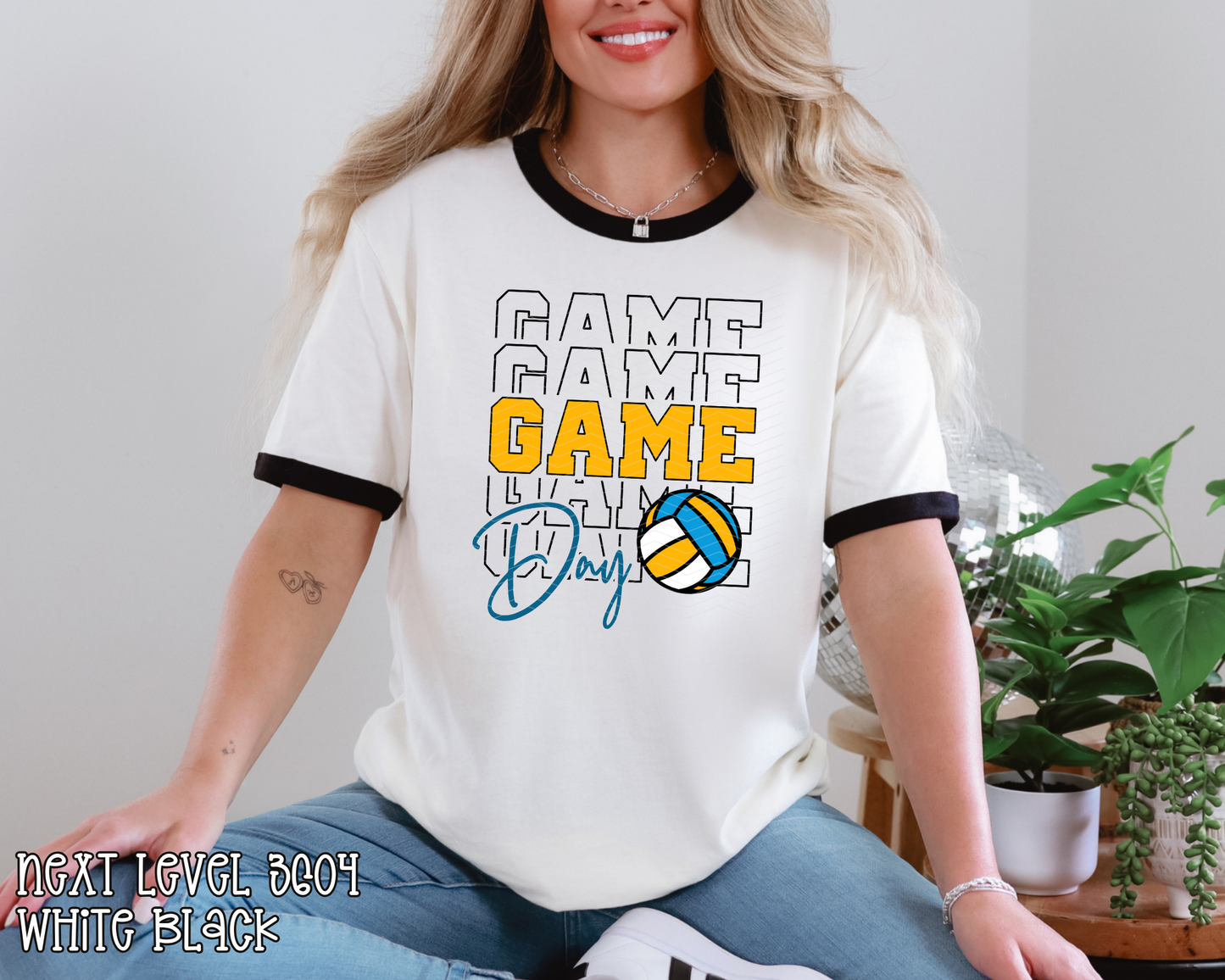 Game Day Stacked DTF TRANSFER