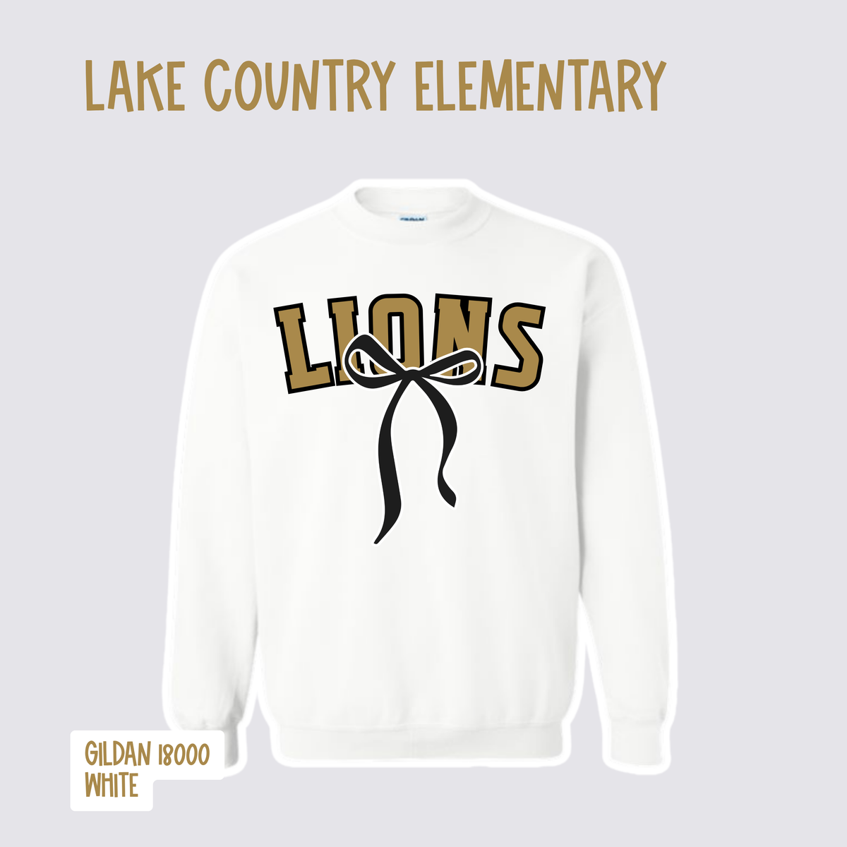 LAKE COUNTRY - ADULT Crewneck Sweatshirt