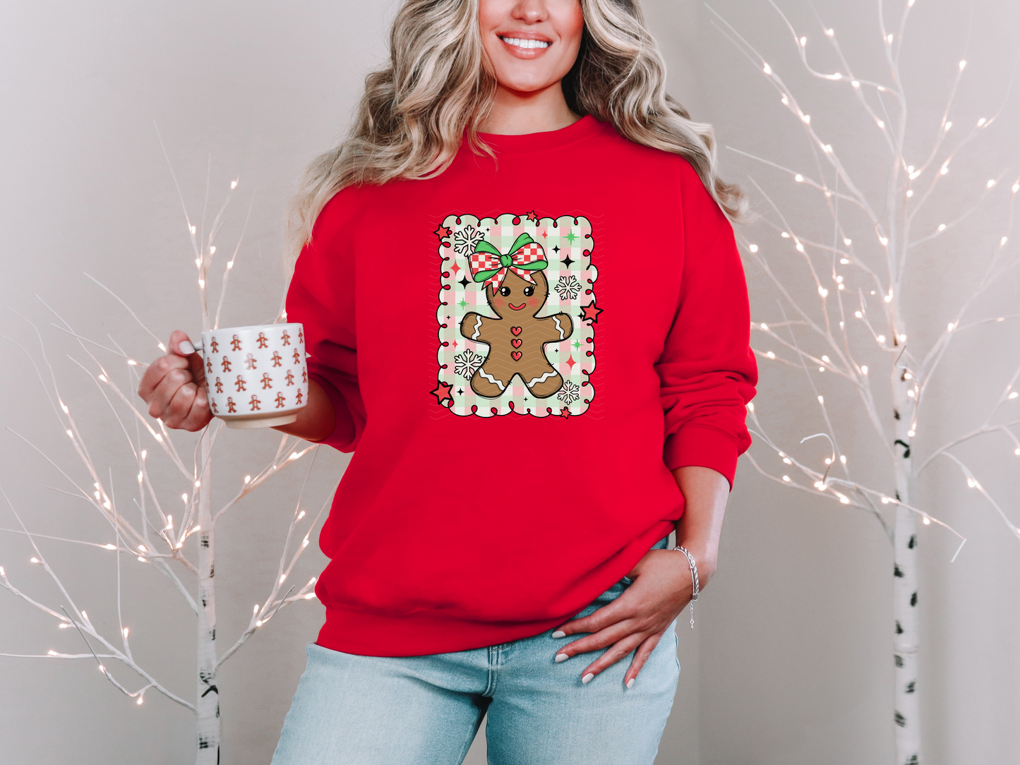 Gingerbread Girl DTF TRANSFER