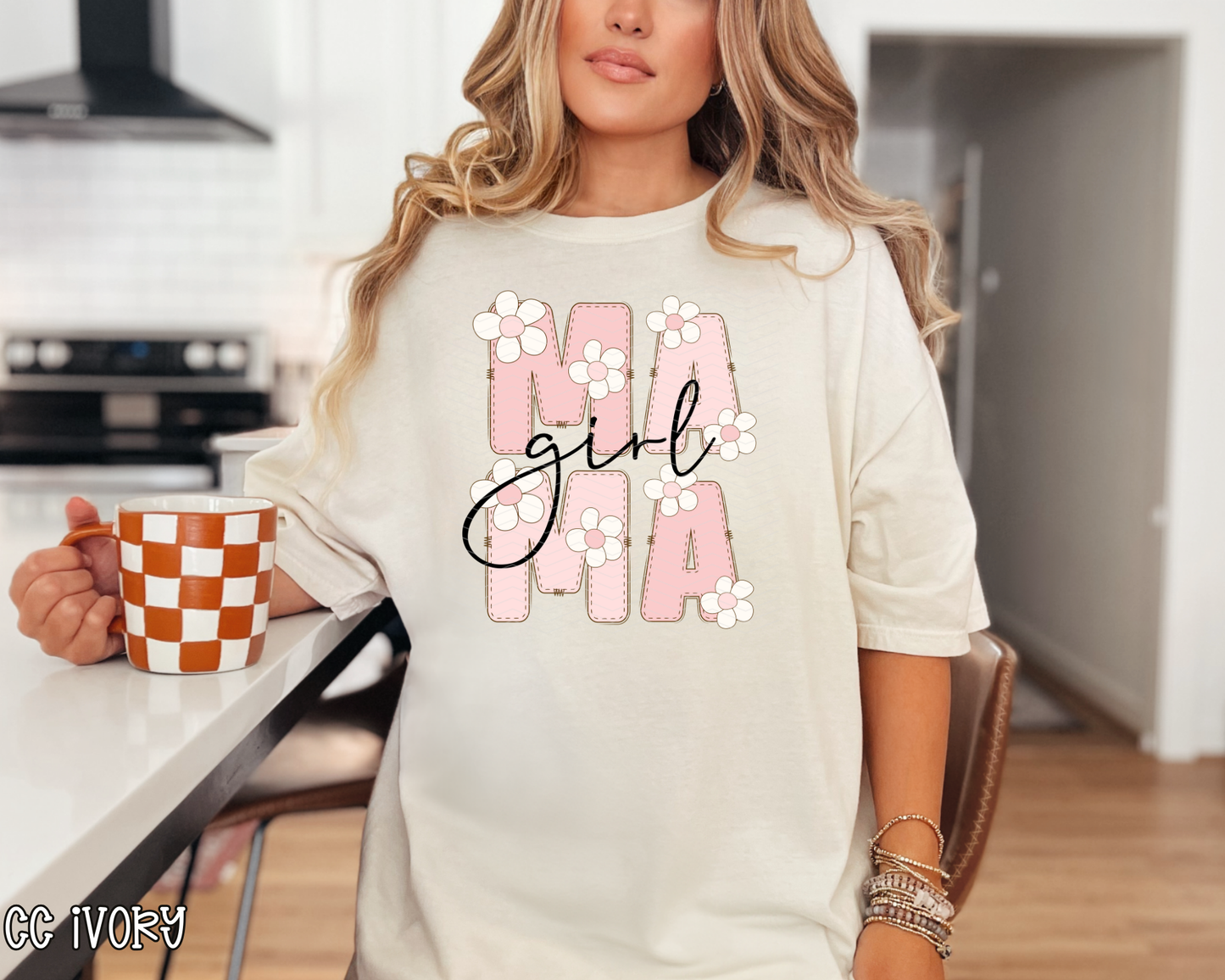 Girl Mama Daisy DTF TRANSFER