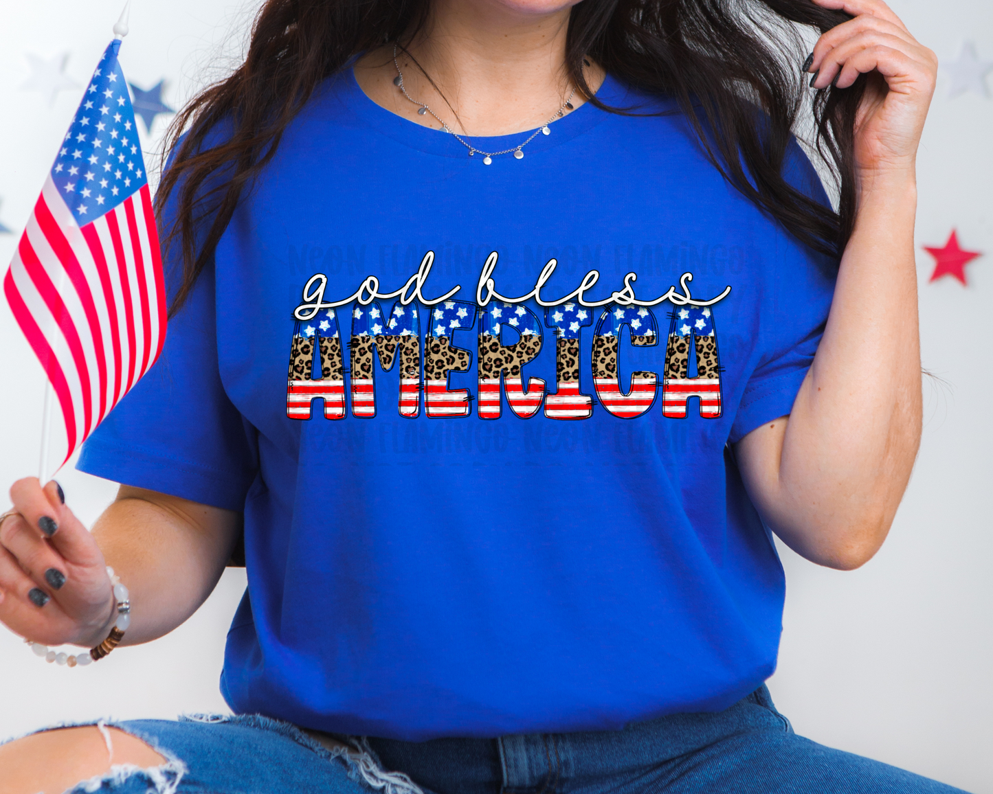 God Bless America DTF TRANSFER
