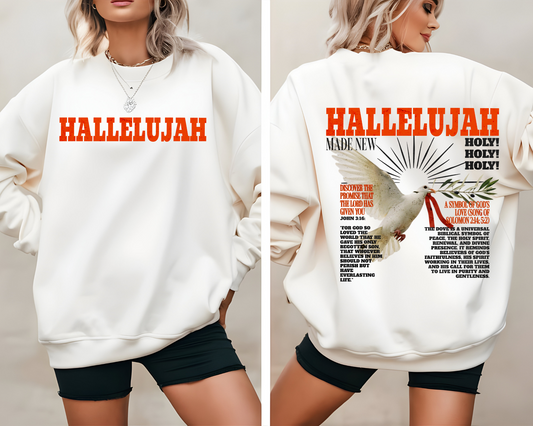 Hallelujah back&front