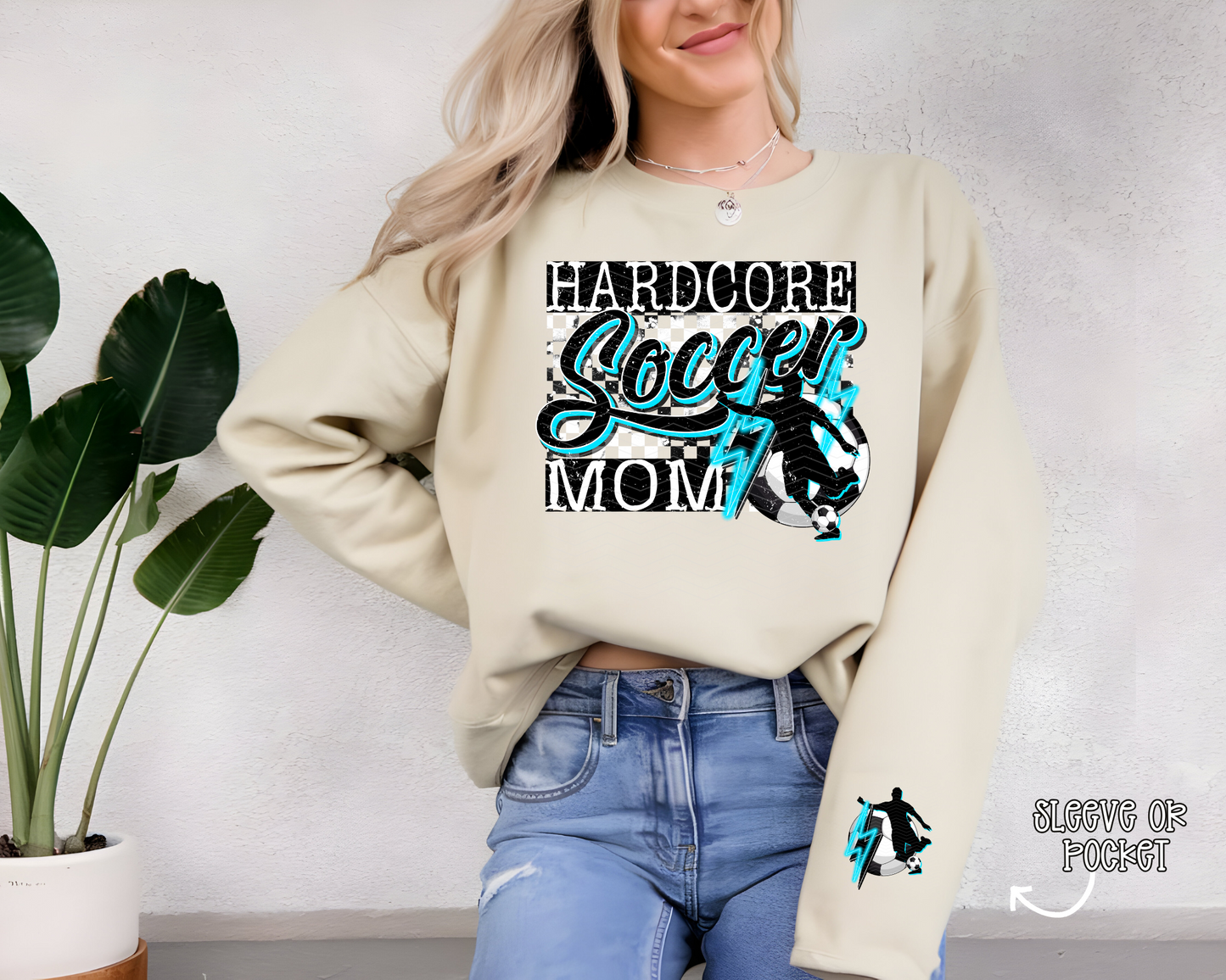 Hardcore Soccer Mom Blue | Pocket Option | DTF TRANSFER