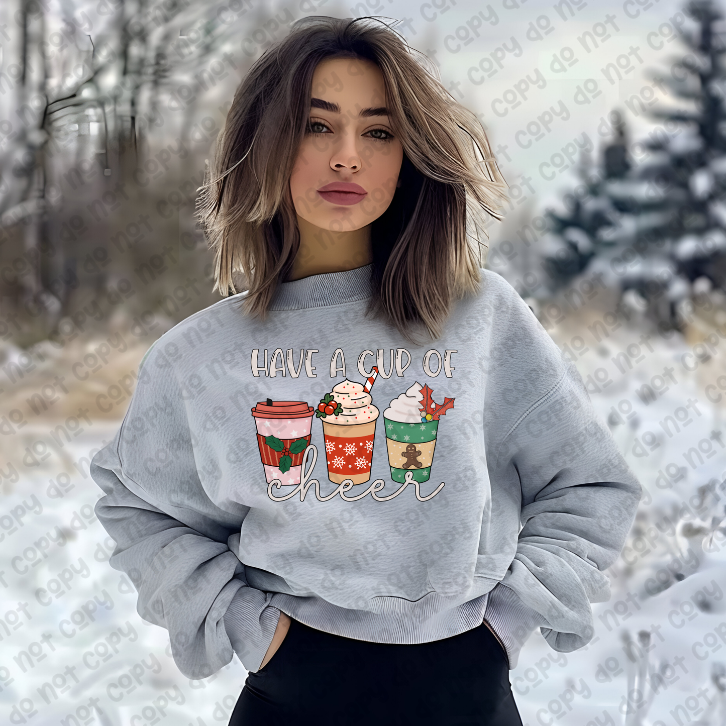 Have A Cup of Cheer Coffee DTF TRANSFER