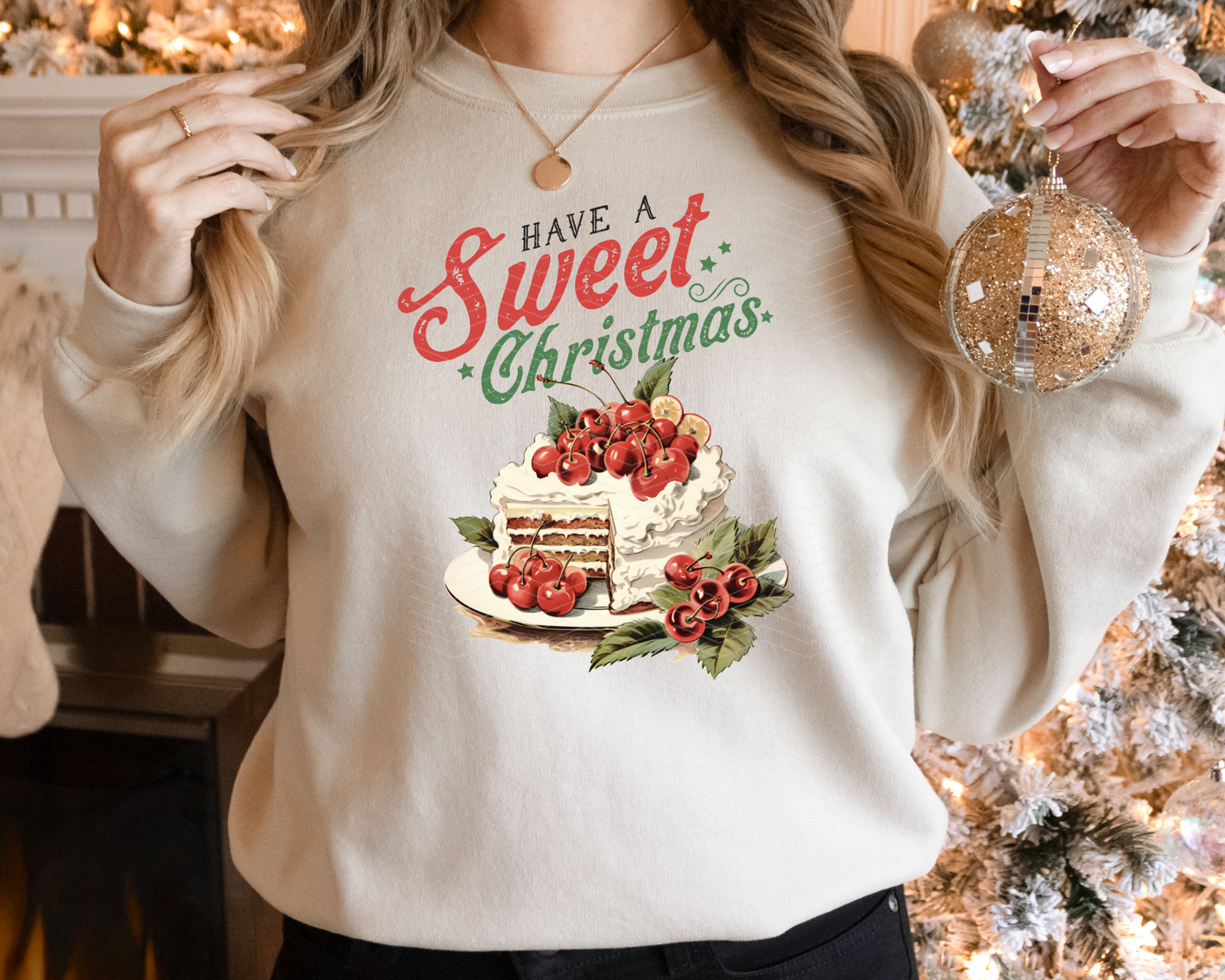 Have A Sweet Christmas Vintage DTF TRANSFER