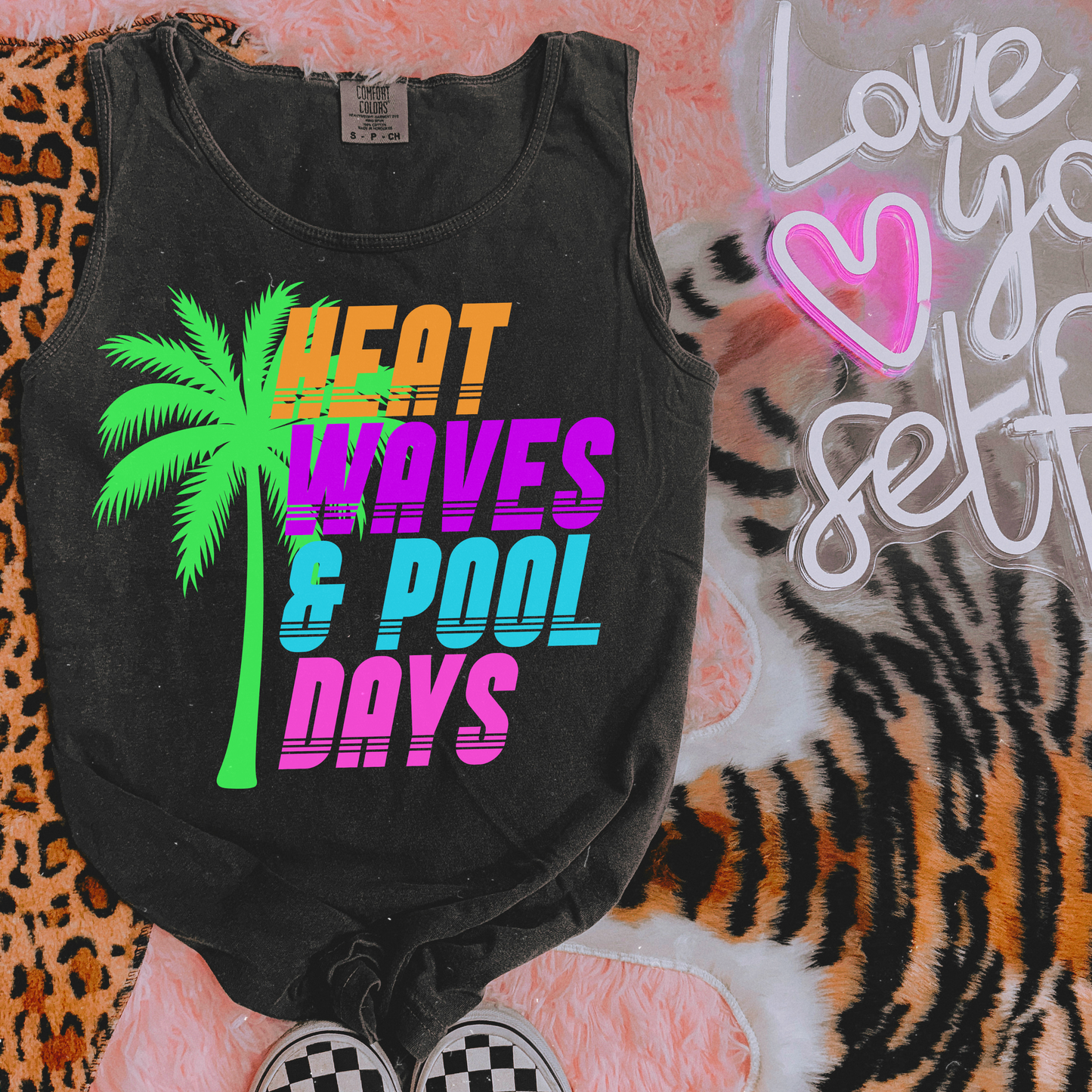 Heat Waves & Pool Days DTF TRANSFER