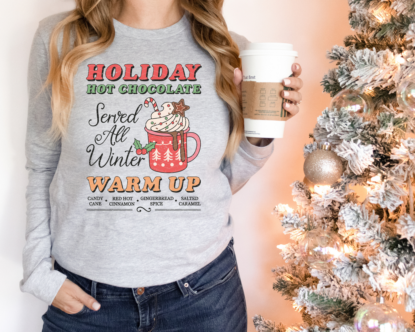 Holiday Hot Chocolate DTF TRANSFER