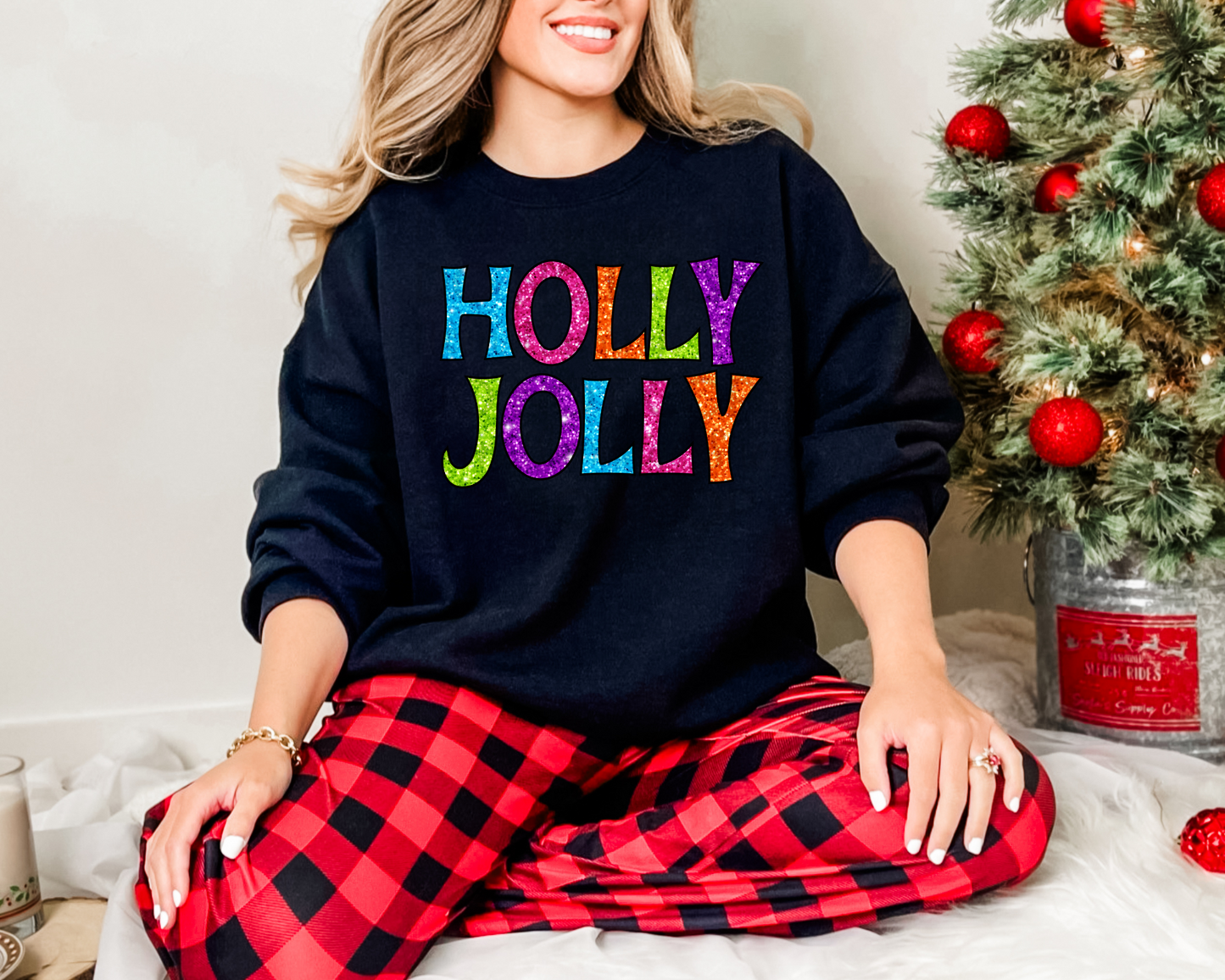 Holly Jolly Bright Glitter