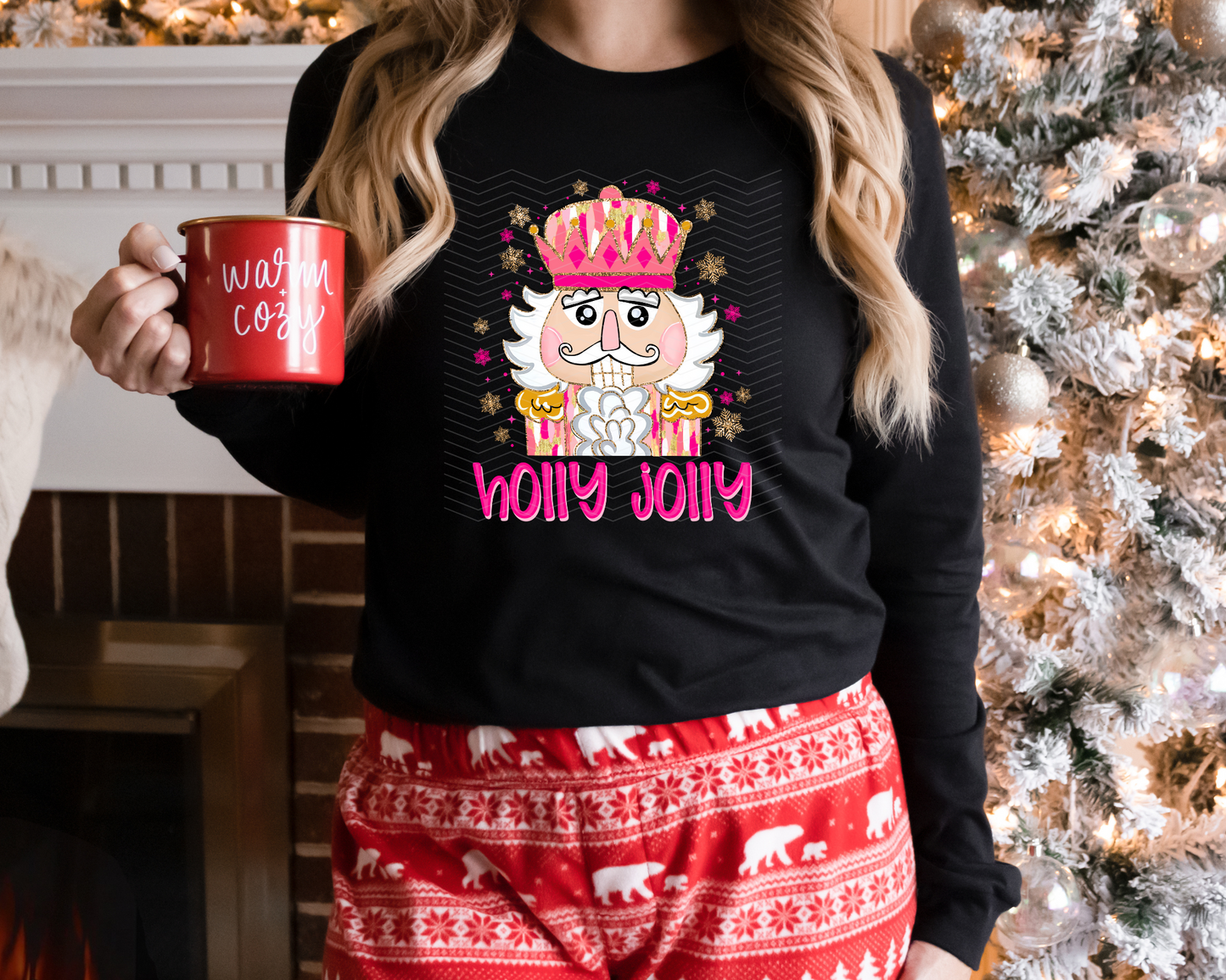 Holly Jolly Nutcracker DTF TRANSFER