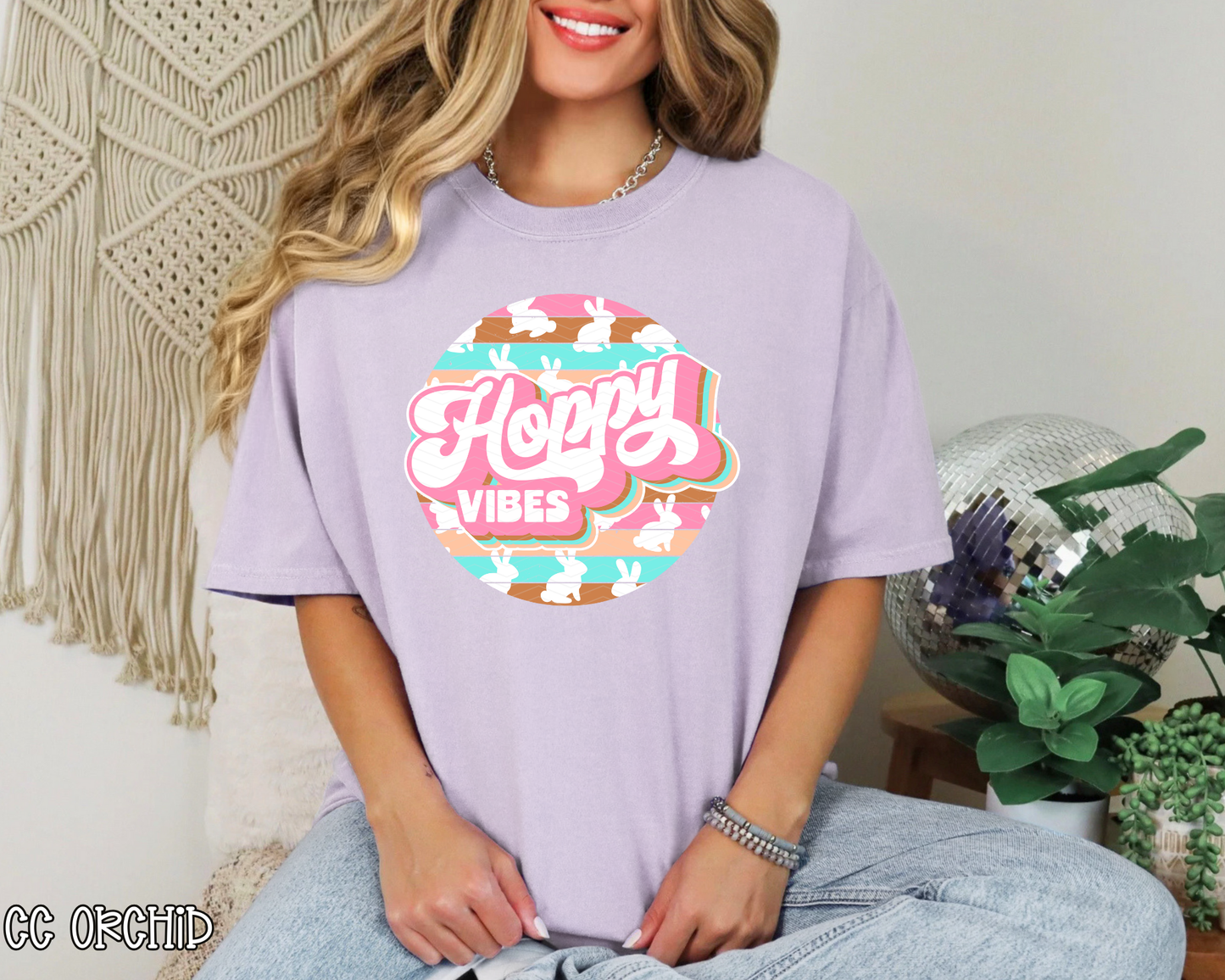 Hoppy Vibes | 3 Colors | DTF TRANSFER