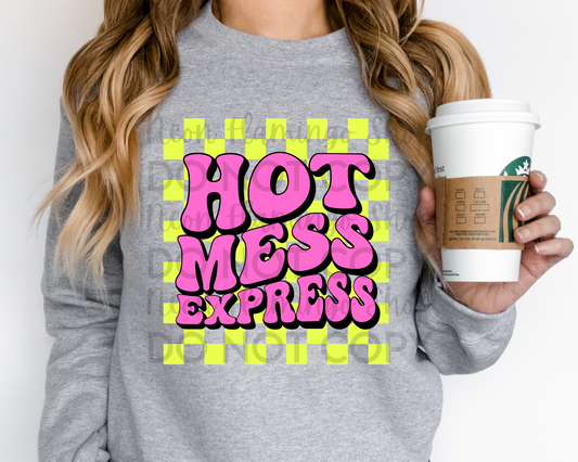 Hot Mess Express Yellow Pink