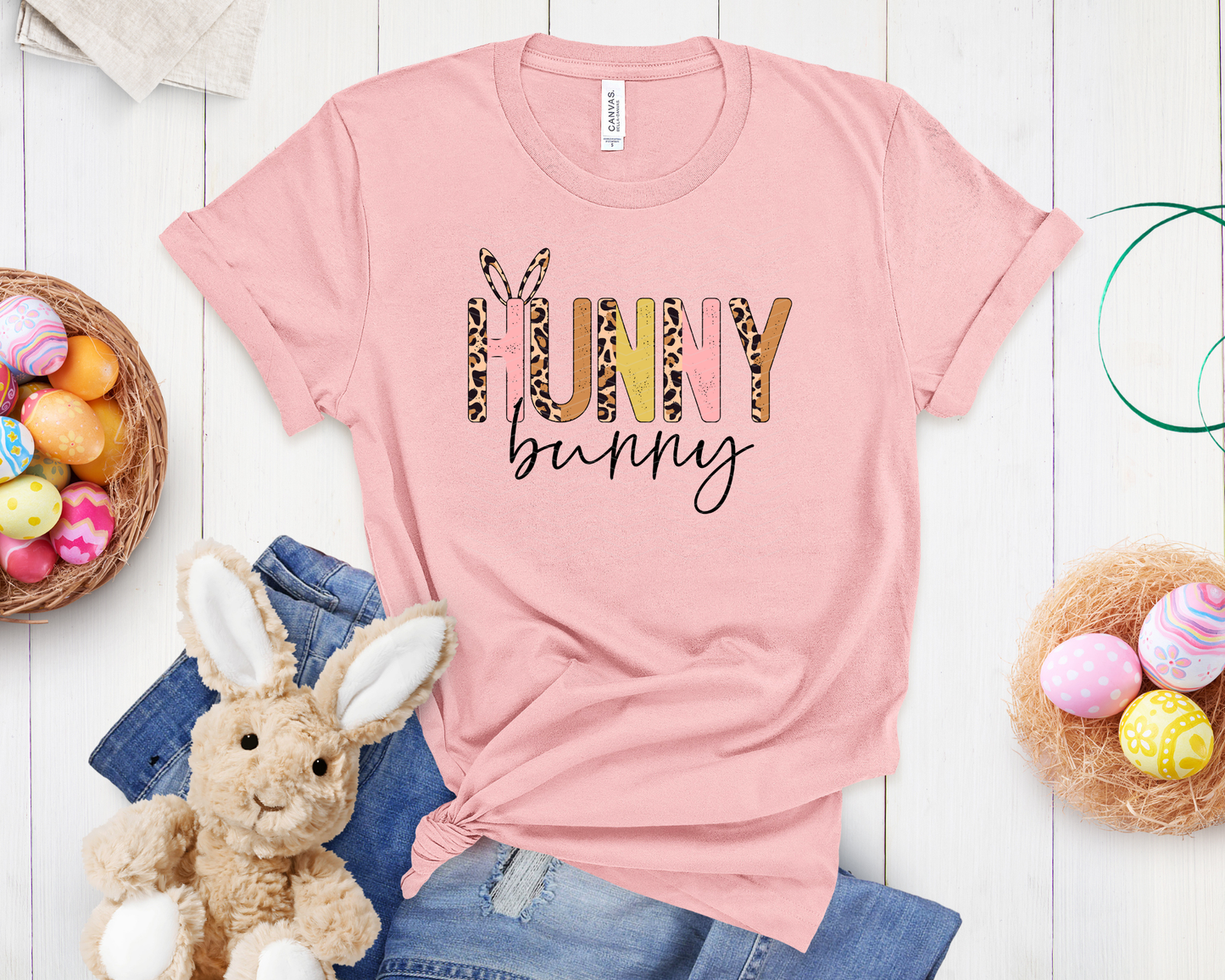 Hunny Bunny Half Leopard | 2 Colors | DTF TRANSFER