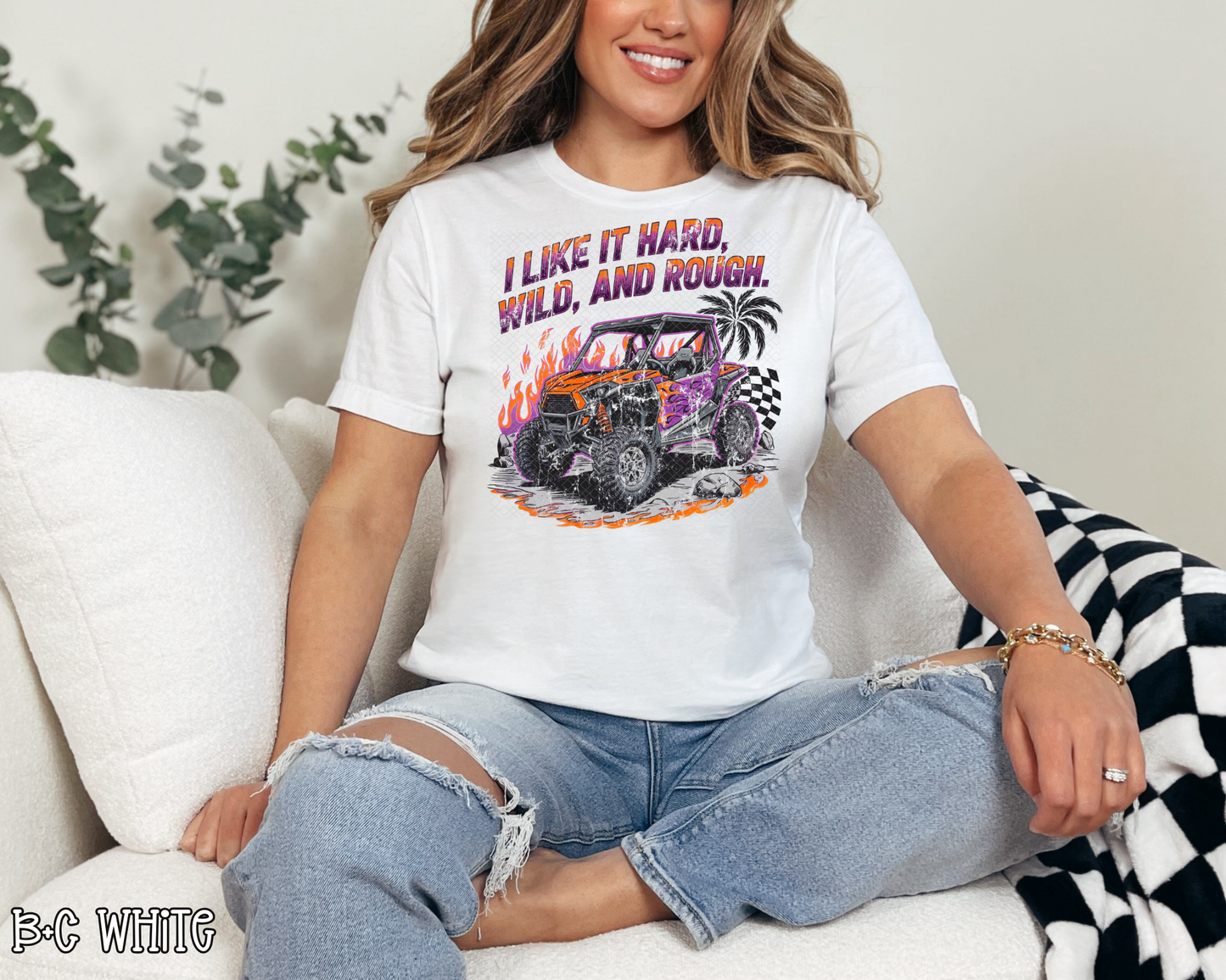 I Like It Hard, Wild & Rough DTF TRANSFER