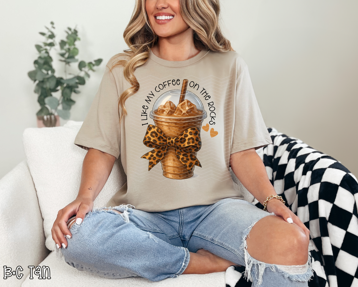 I Like My Coffee On The Rocks DTF TRANSFER