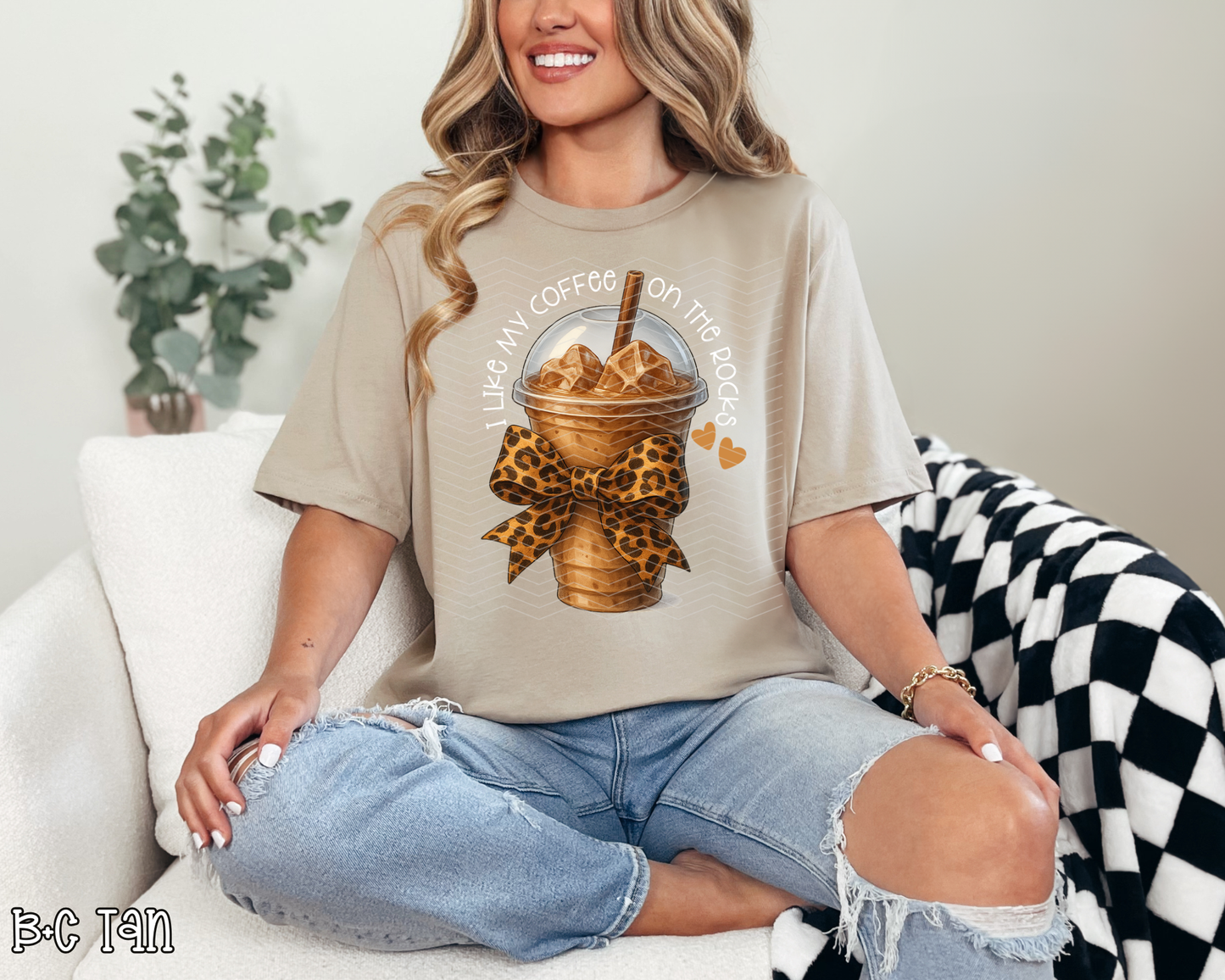 I Like My Coffee On The Rocks DTF TRANSFER