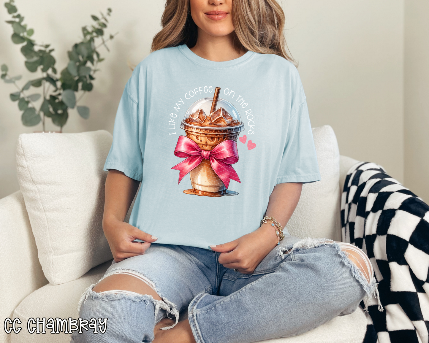 I Like My Coffee On The Rocks DTF TRANSFER