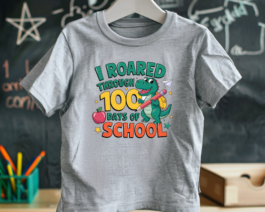 I Roared Through 100 Days of School