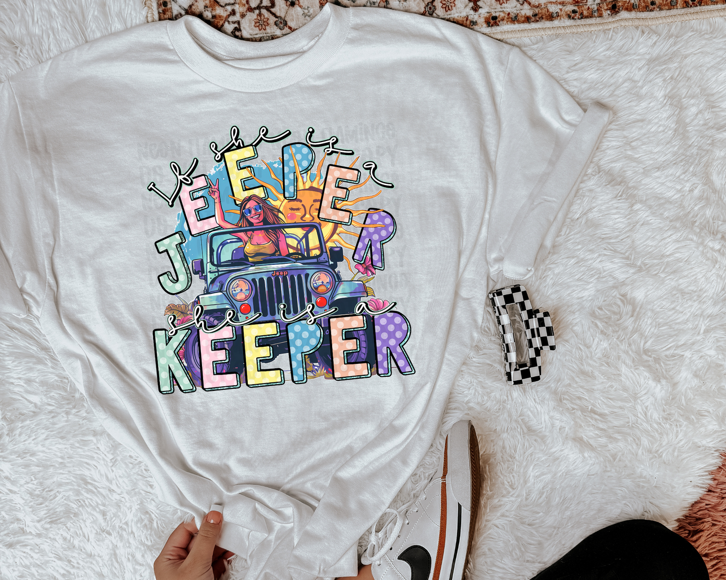 If She Is A Jeeper, She Is A Keeper