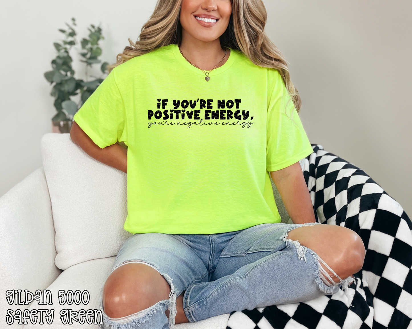 If You're Not Positive Energy DTF TRANSFER