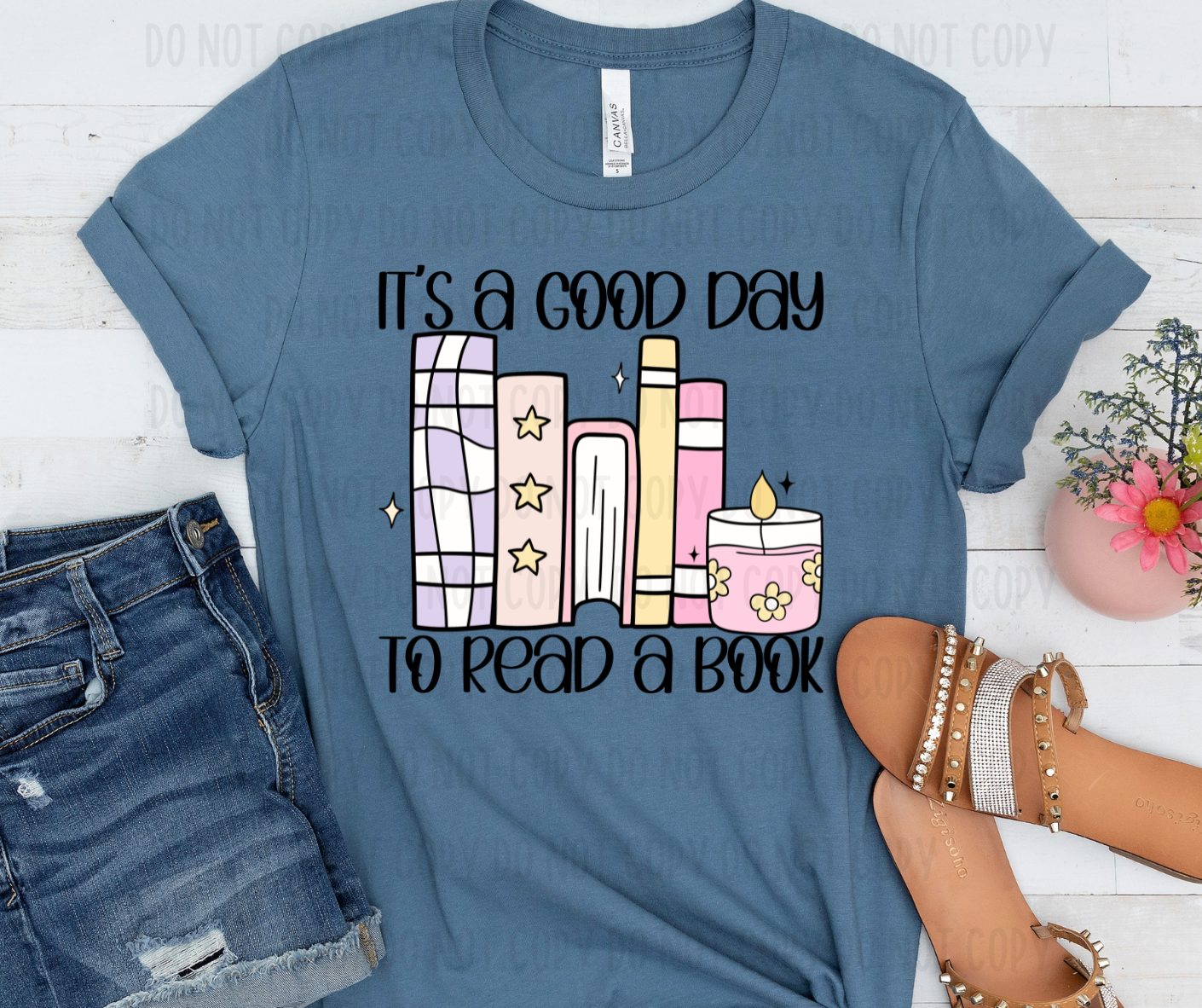 It's A Good Day To Read A Book DTF TRANSFER